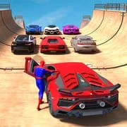 Superhero Car: Mega Ramp Games - Download Android APK