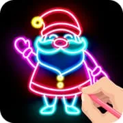 Draw Glow Christmas - Download Android APK