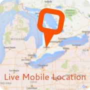 Live Location, GPS Coordinates icon