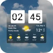 Sense Flip Clock & Weather - Download Android APK