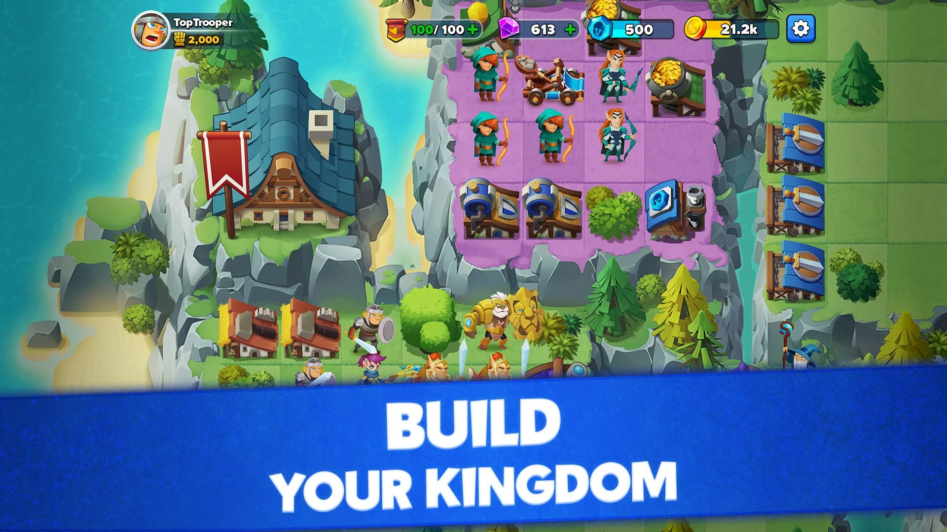 Top Troops: Adventure RPG Screenshot 4
