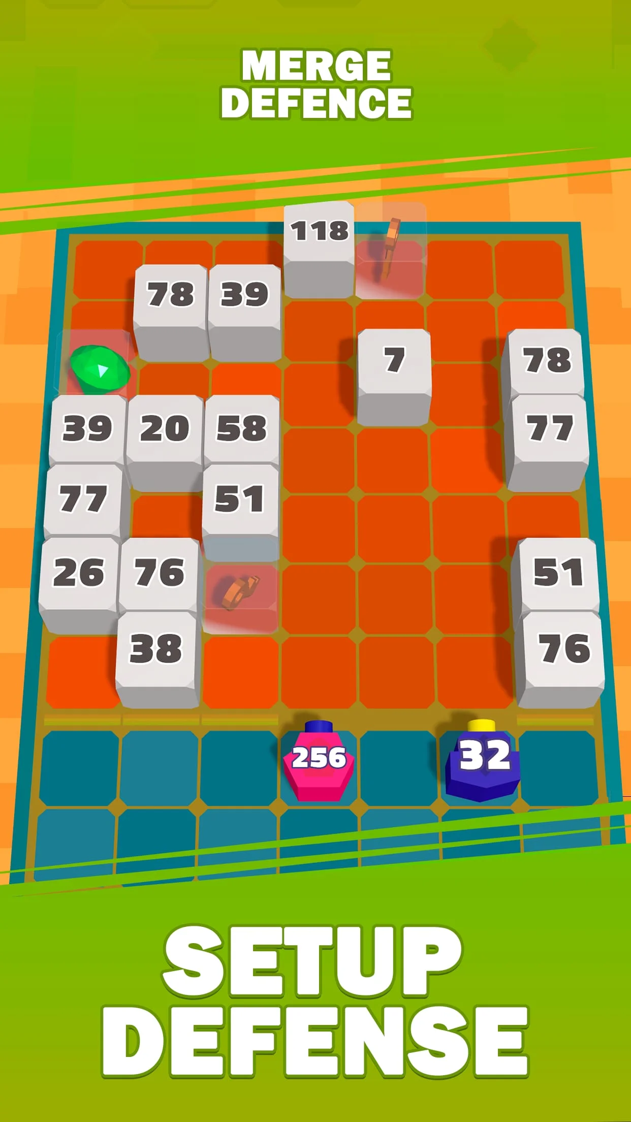 Merge Defense 3D Screenshot 1