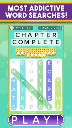 Word Search Addict Word Puzzle Screenshot 3