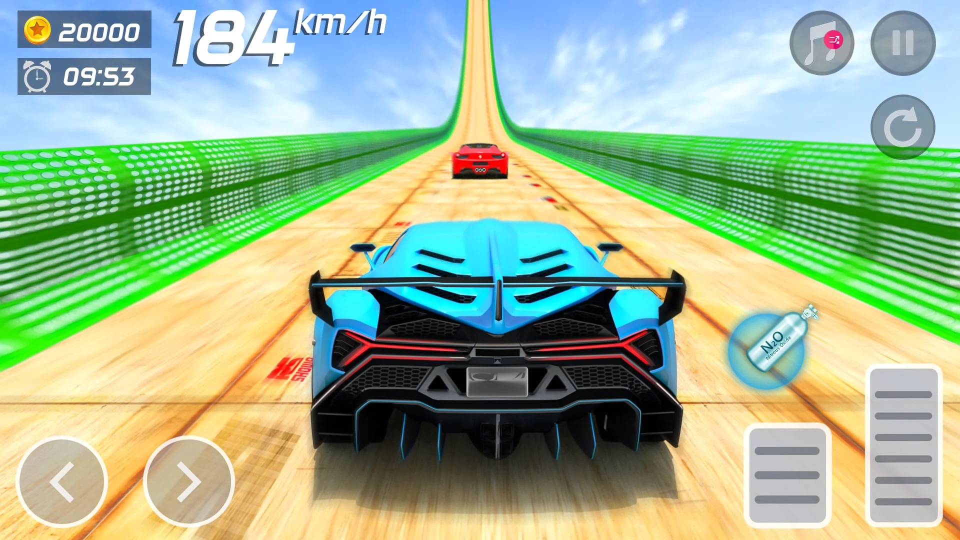 Superhero Car: Mega Ramp Games Screenshot 3