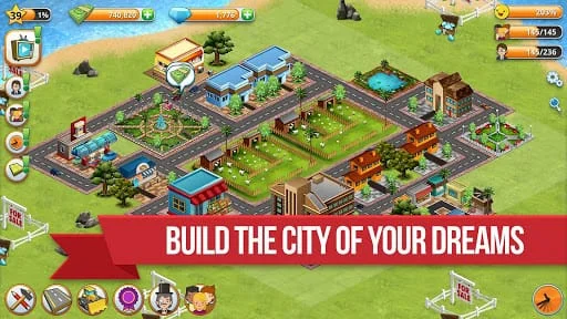 Village Island City Simulation Screenshot 2