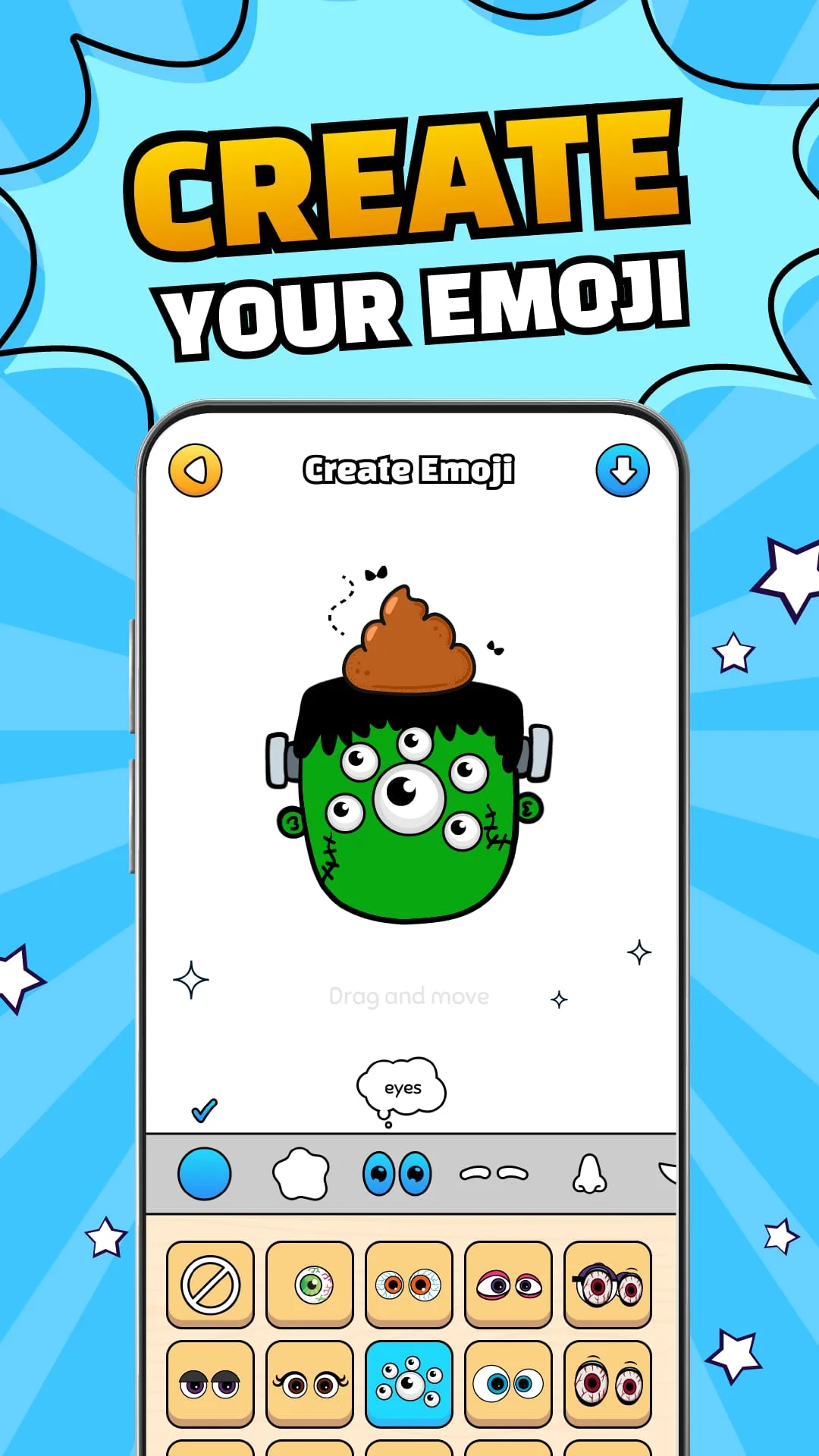 Emoji Makeover: Mix Emoji Screenshot 1