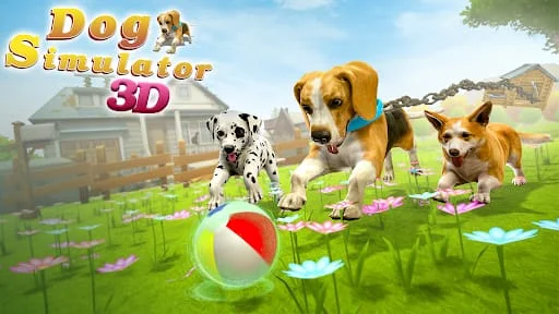 Virtual Pet Life - Dog Games Screenshot 1