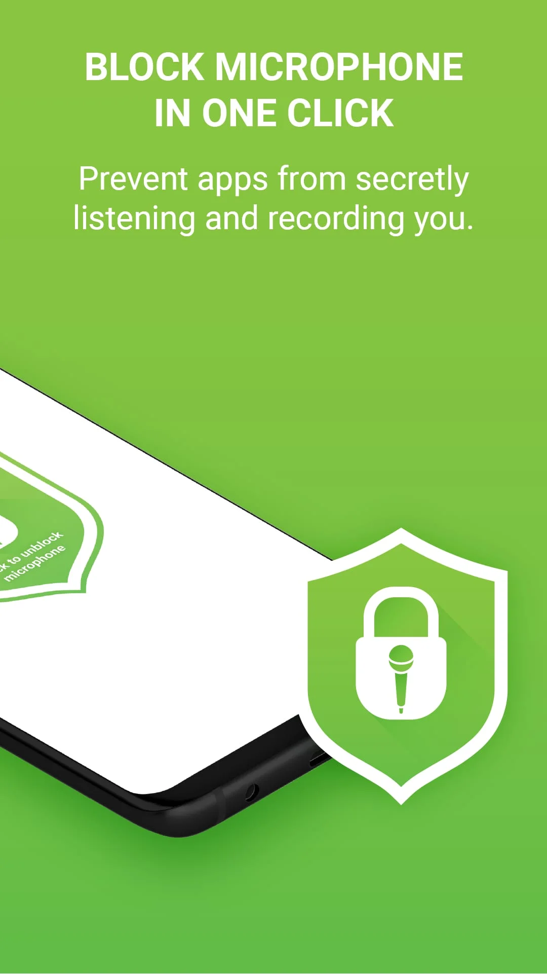Microphone Block: Mic Anti Spy Screenshot 2