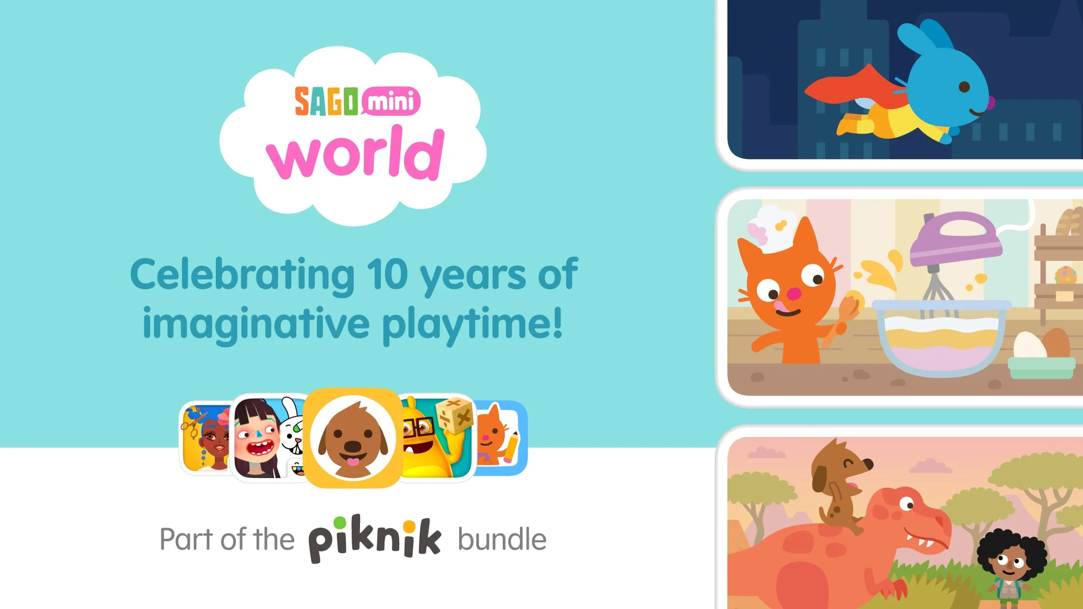 Sago Mini World: Kids Games Screenshot 1