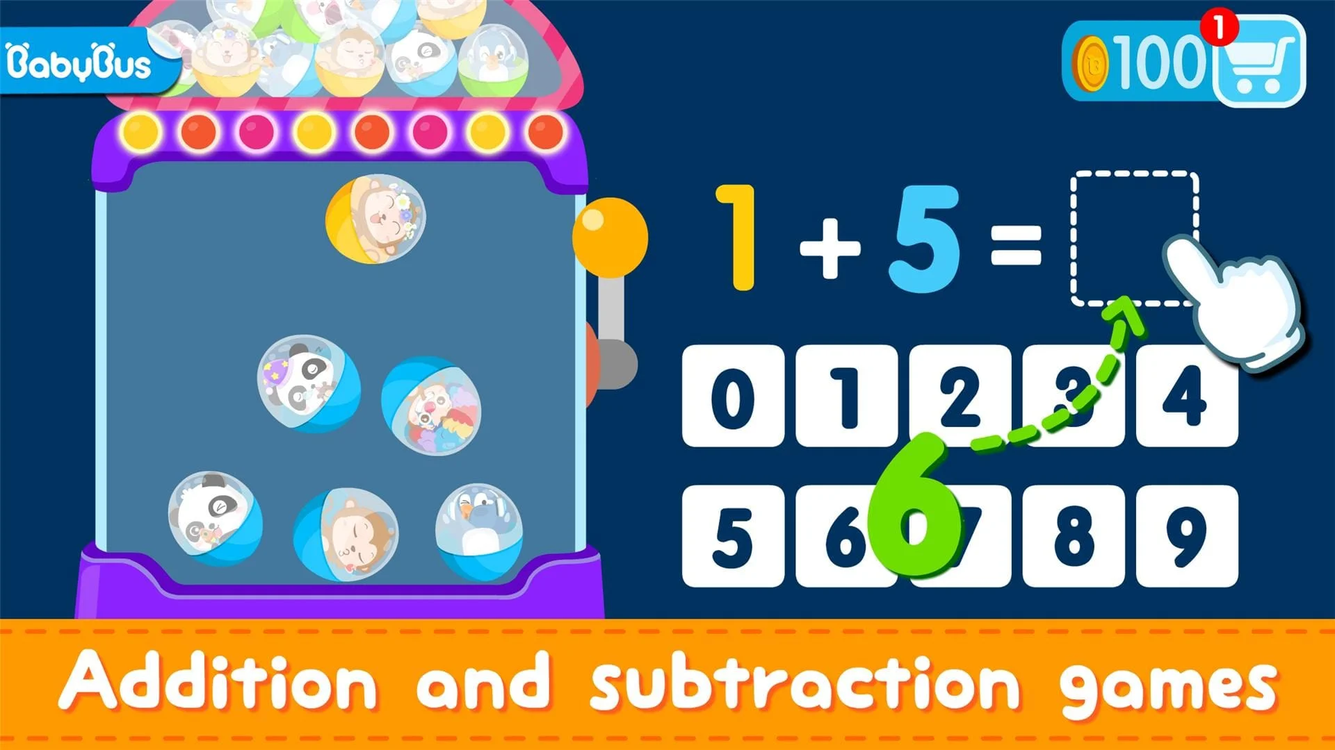 Baby Panda's Number Friends Screenshot 1