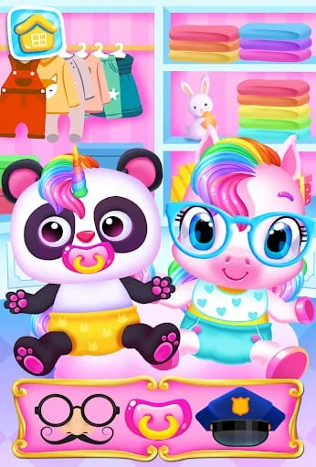 My Baby Unicorn - Pet Care Sim Screenshot 2