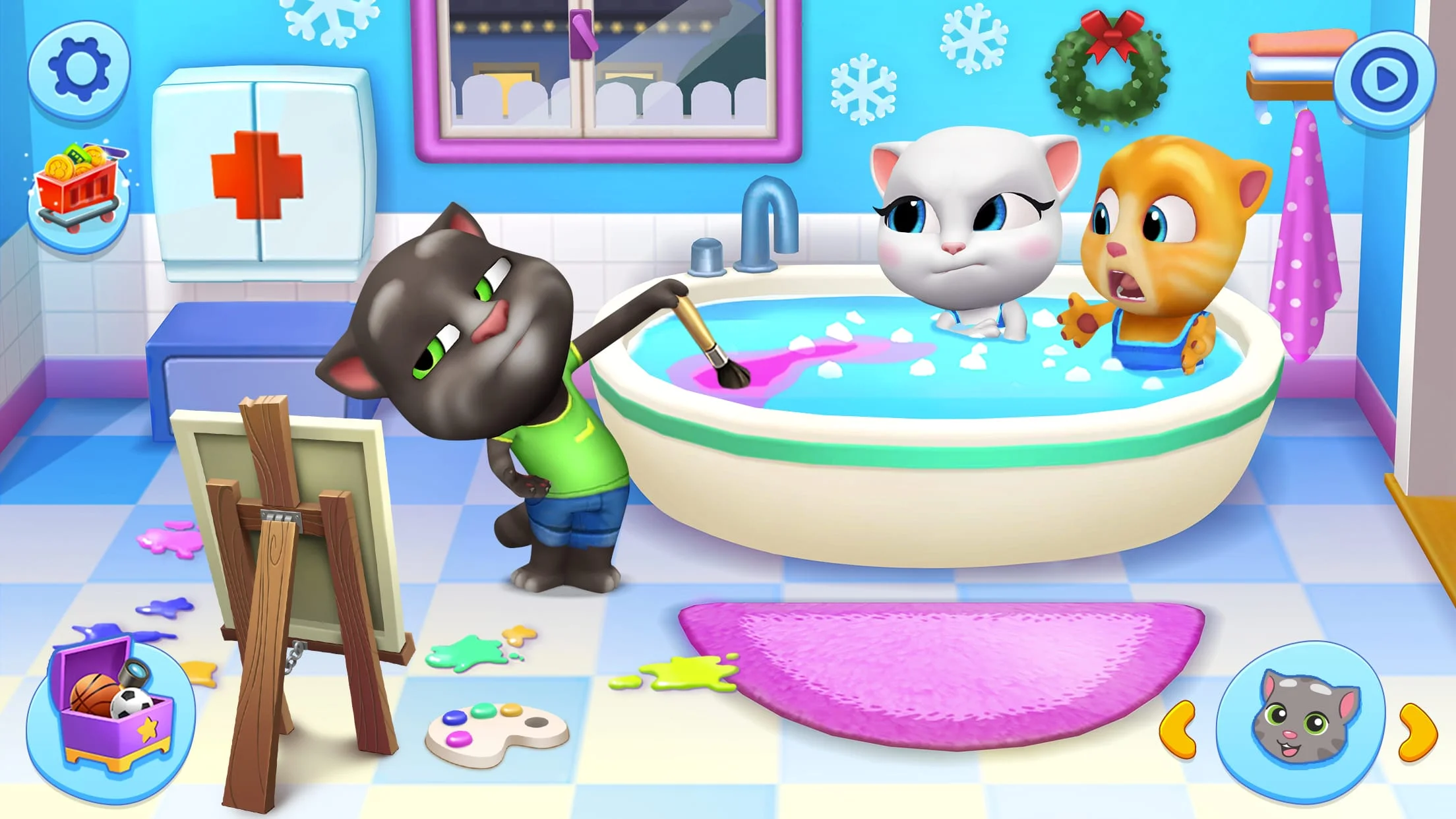 My Talking Tom Friends Screenshot 1