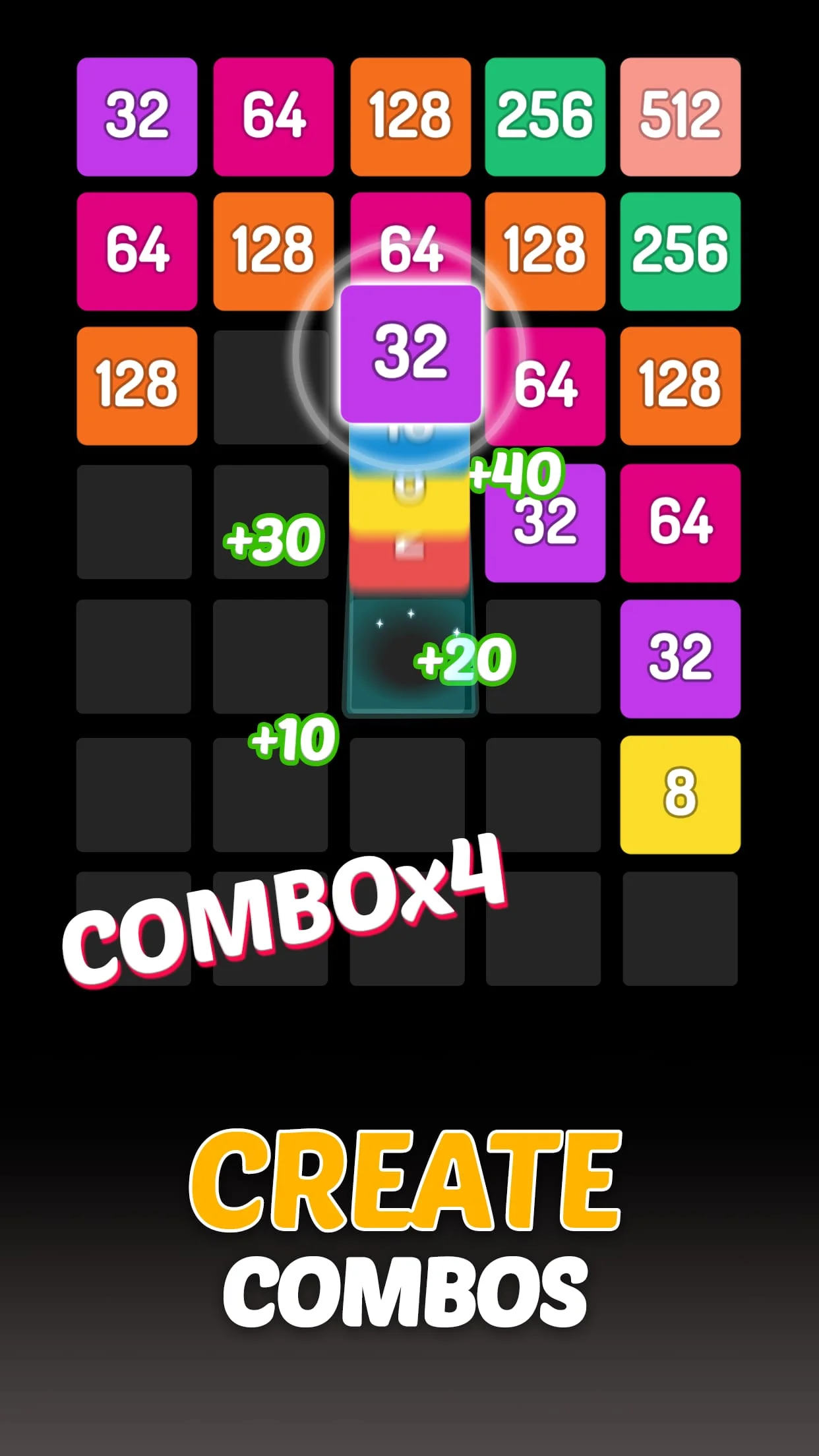 X2 Blocks - 2048 Number Game Screenshot 3