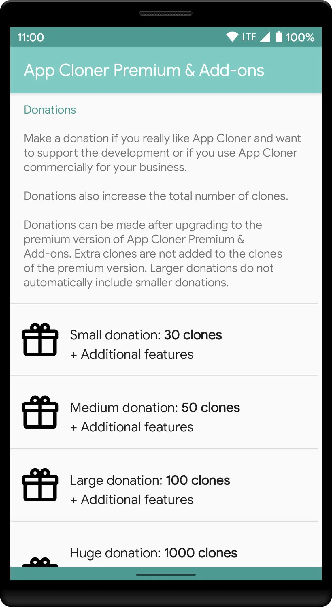 App Cloner Premium & Add-ons Screenshot 2