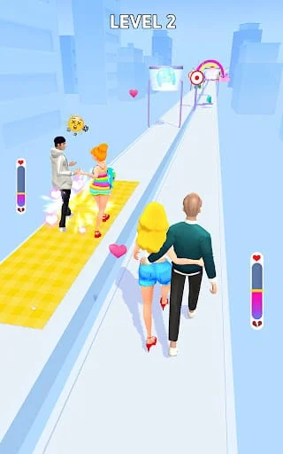 Bestie Breakup - Run for Love Screenshot 3