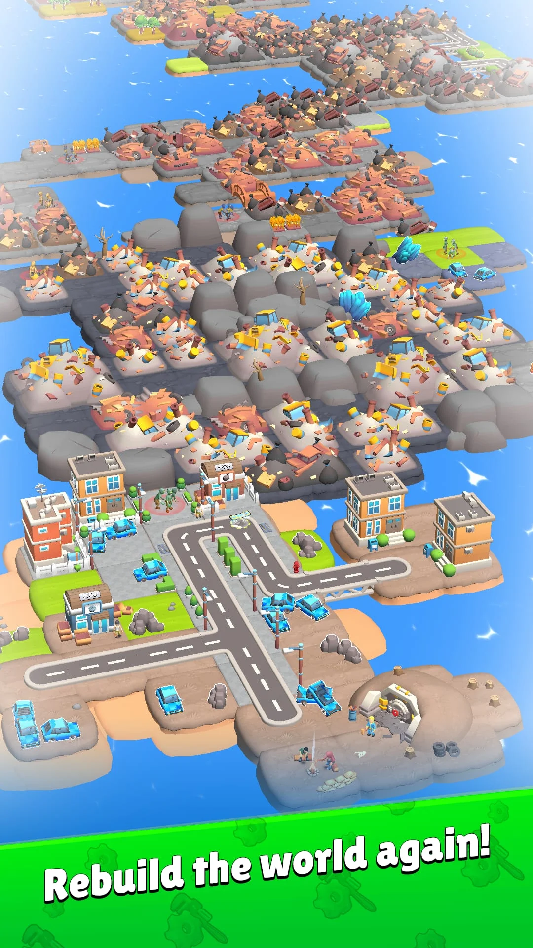 Rebuild the World - Earth idle Screenshot 1
