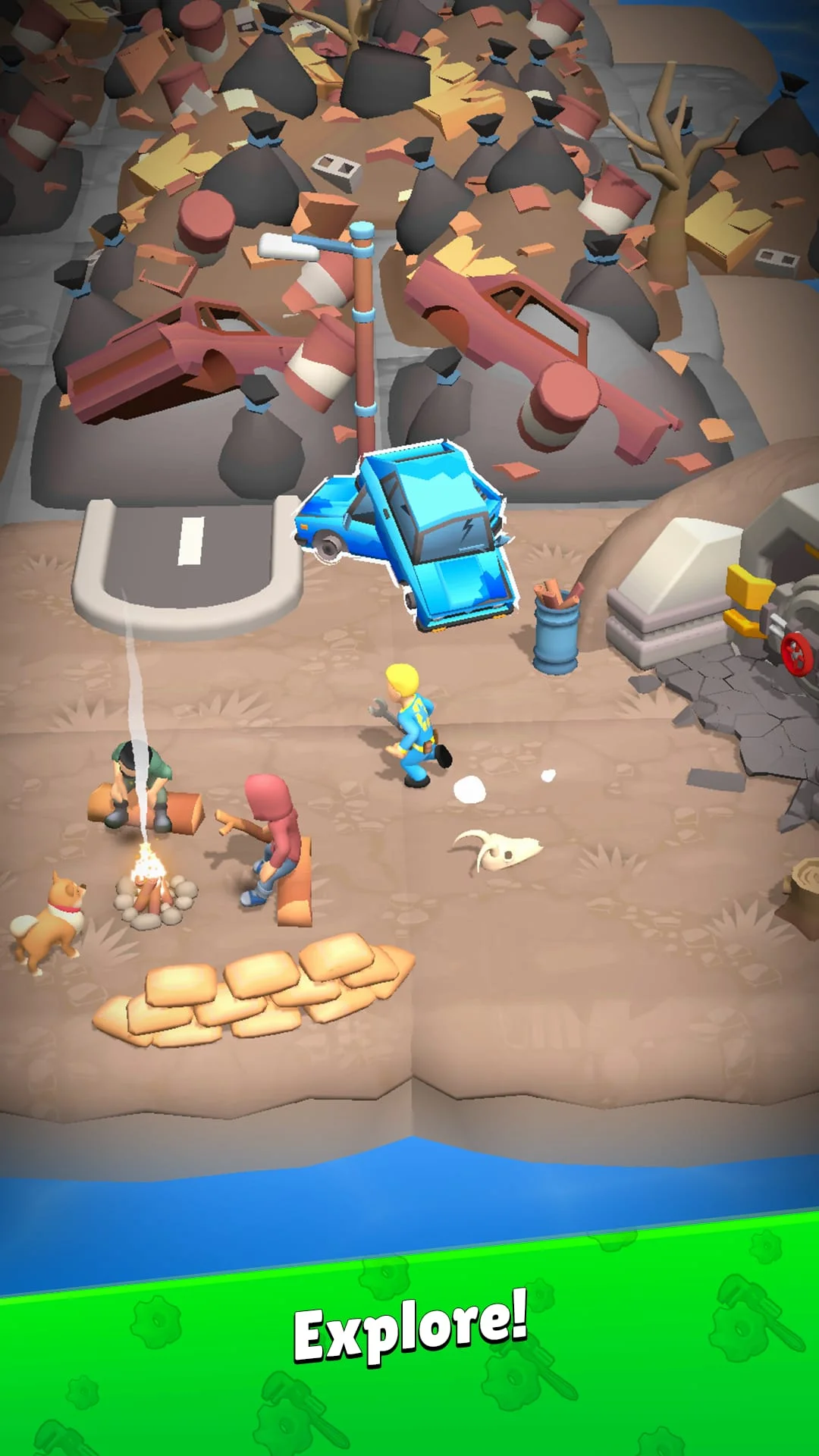 Rebuild the World - Earth idle Screenshot 2