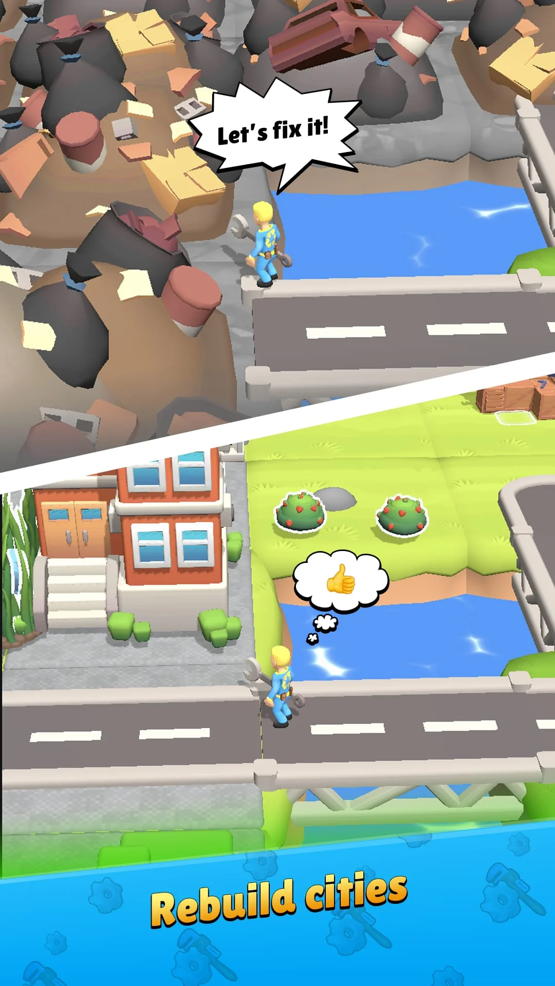 Rebuild the World - Earth idle Screenshot 4