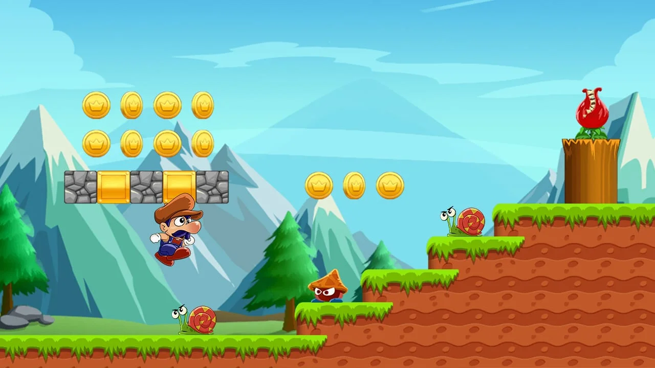 Super Bino Go:Adventure Jungle Screenshot 1