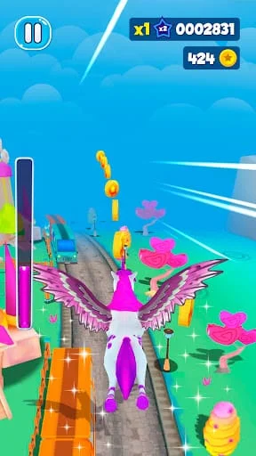 Unicorn Dash: Fun Runner 2 Screenshot 1