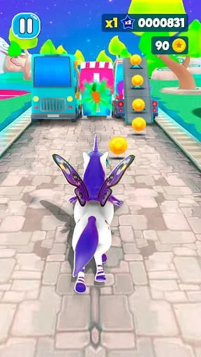 Unicorn Dash: Fun Runner 2 Screenshot 3