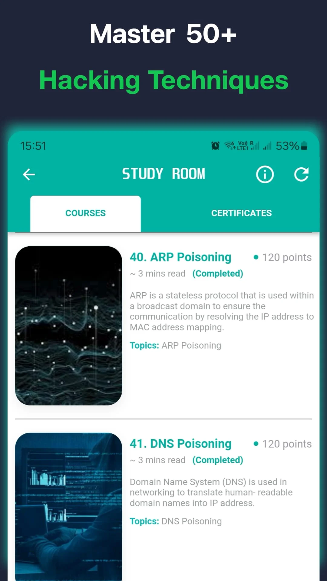Ethical Hacking University App Screenshot 2