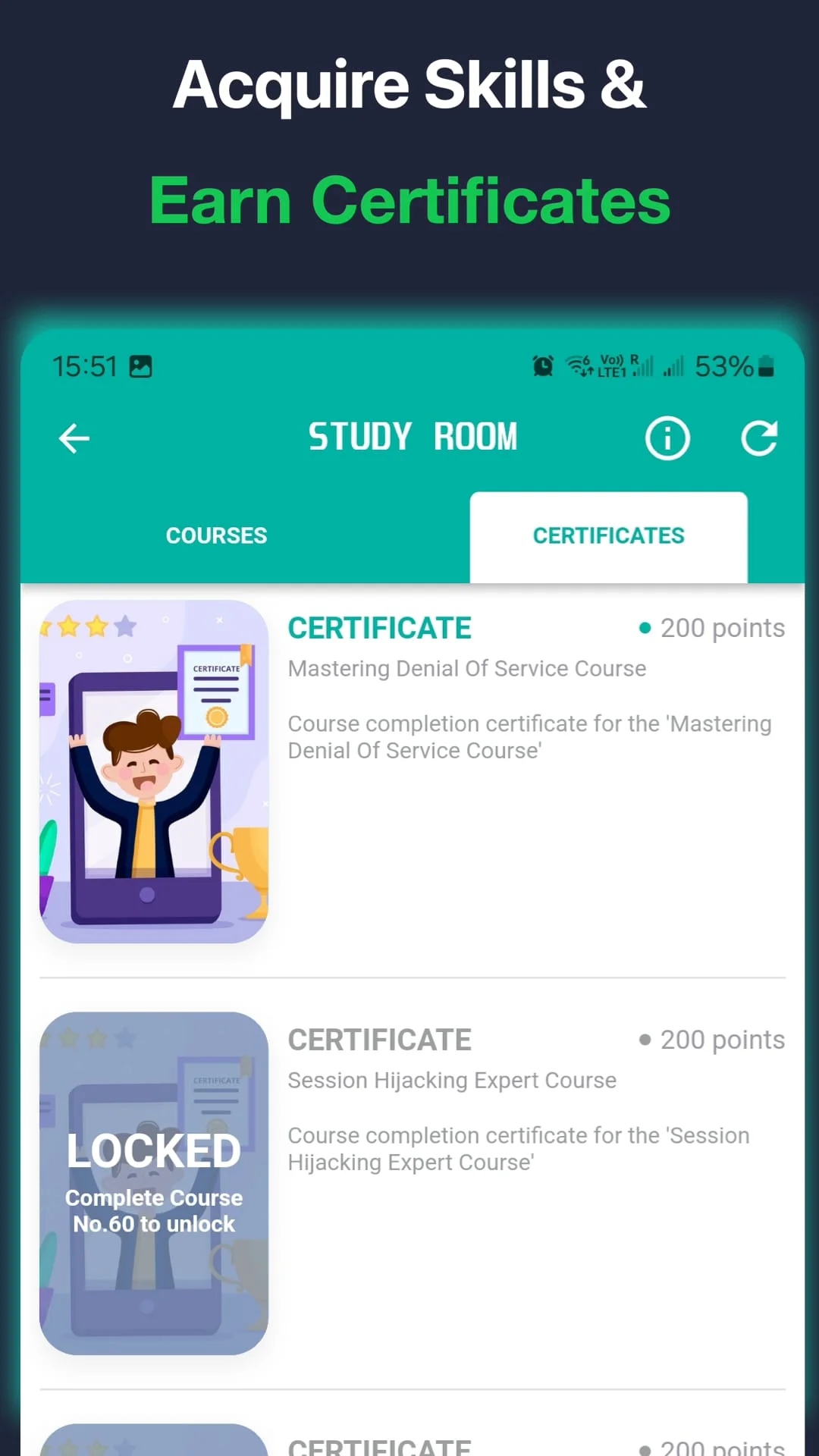 Ethical Hacking University App Screenshot 3