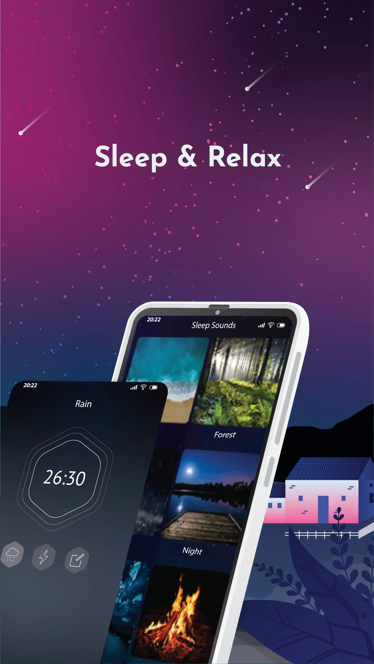 Sleep Sounds - relaxing sounds Screenshot 2