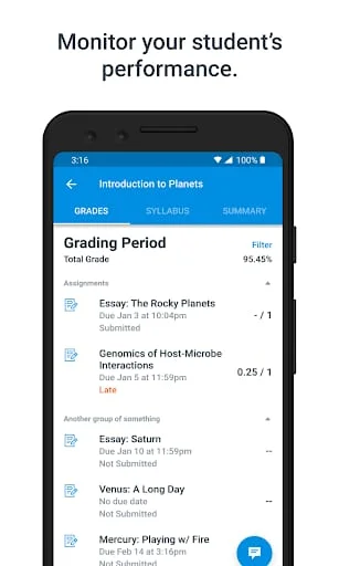 Canvas Parent Screenshot 2