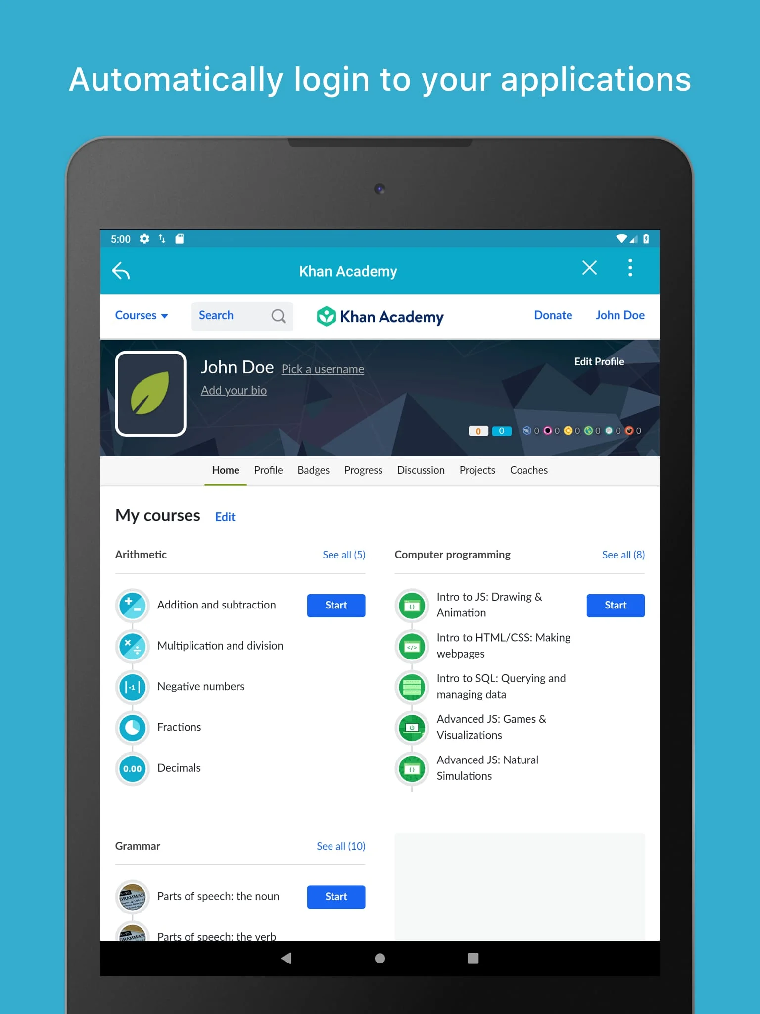 ClassLink LaunchPad Screenshot 4