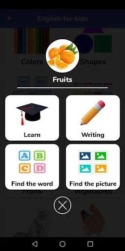 English For Kids Screenshot 2