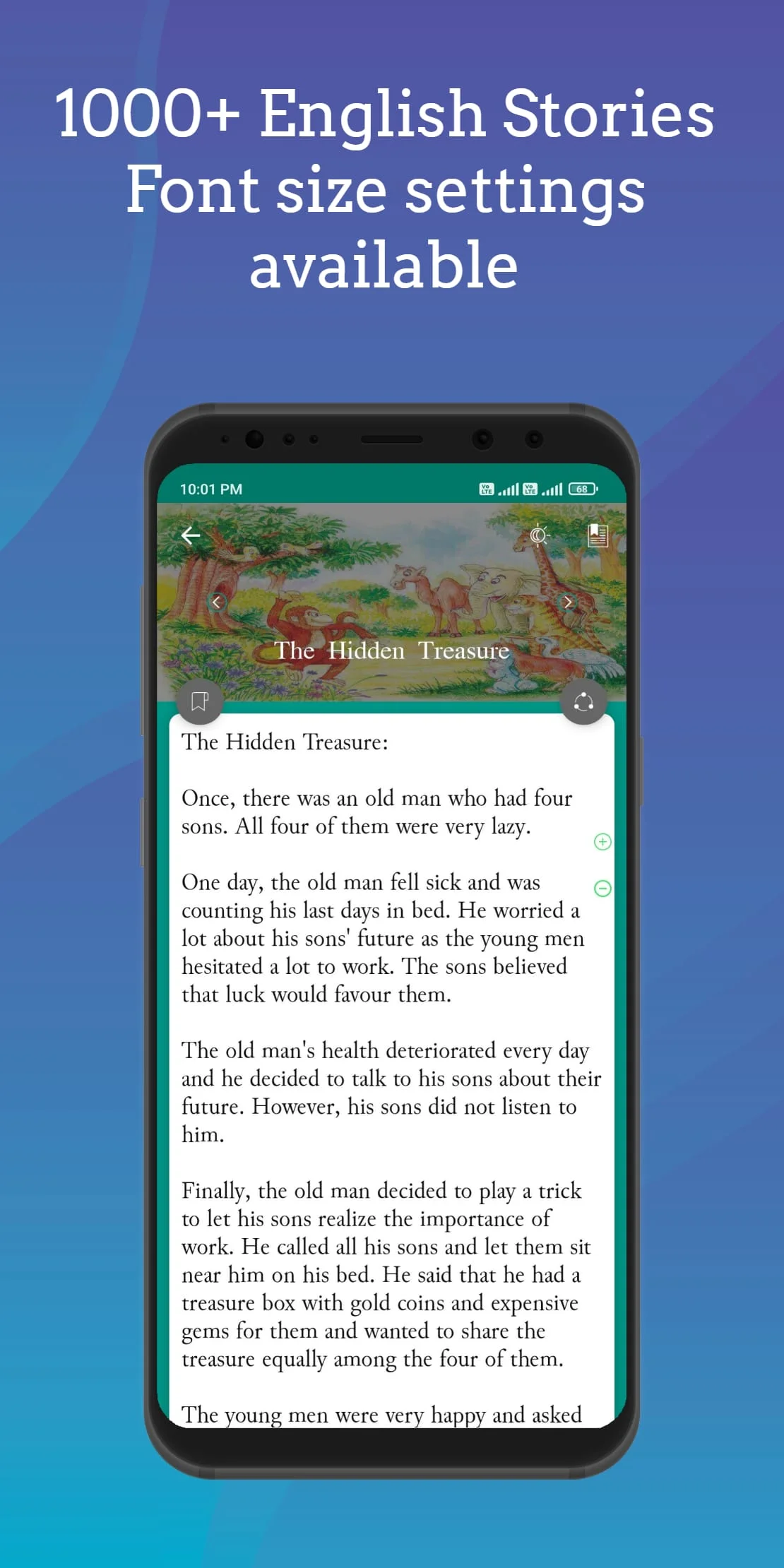 1000+ English Stories Offline Screenshot 2