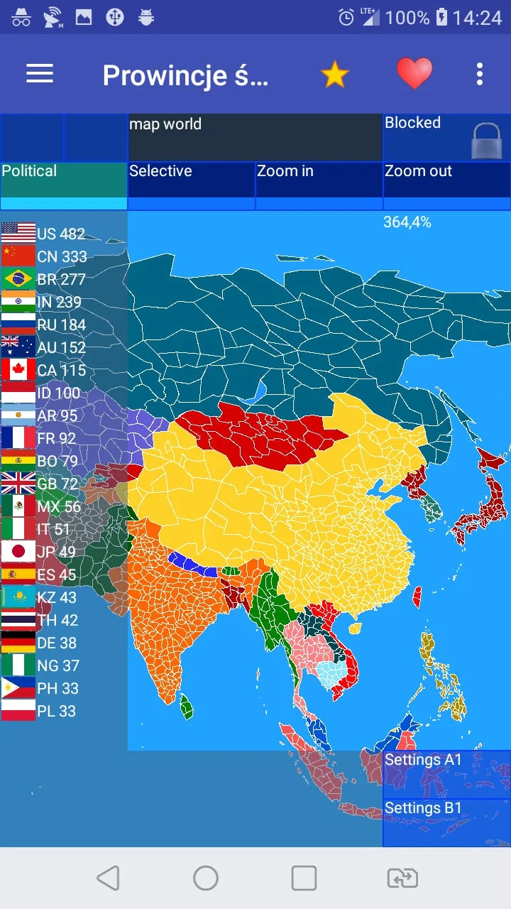 World Provinces. Empire. Maps. Screenshot 1