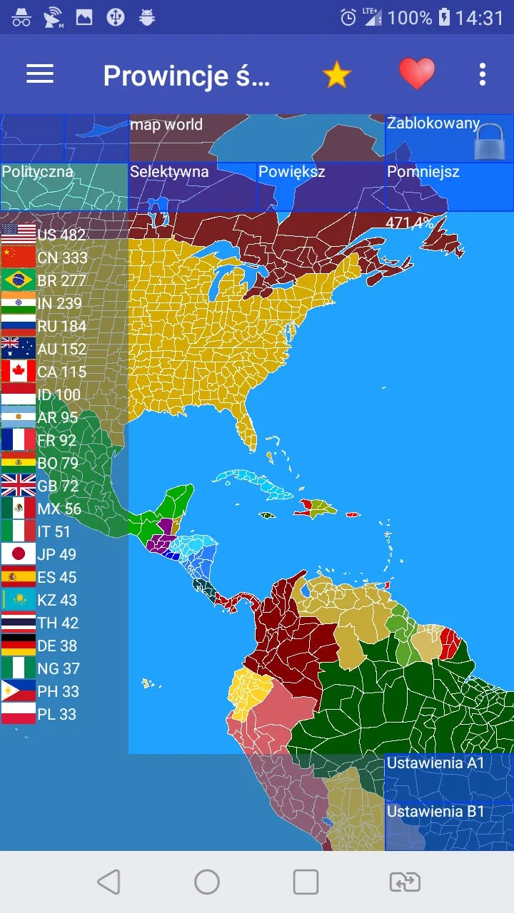 World Provinces. Empire. Maps. Screenshot 2