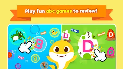 Baby Shark ABC Phonics: Games Screenshot 3
