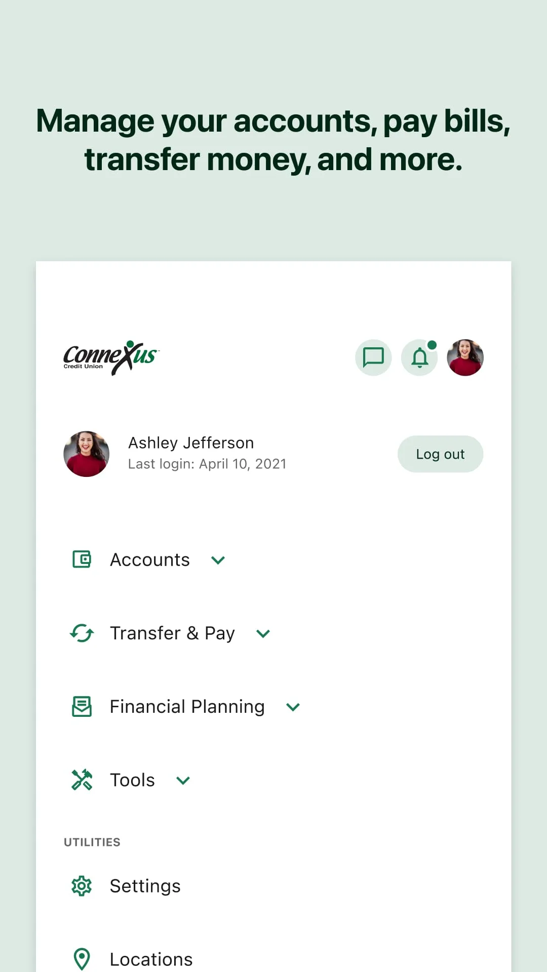 Connexus CU Mobile App Screenshot 4