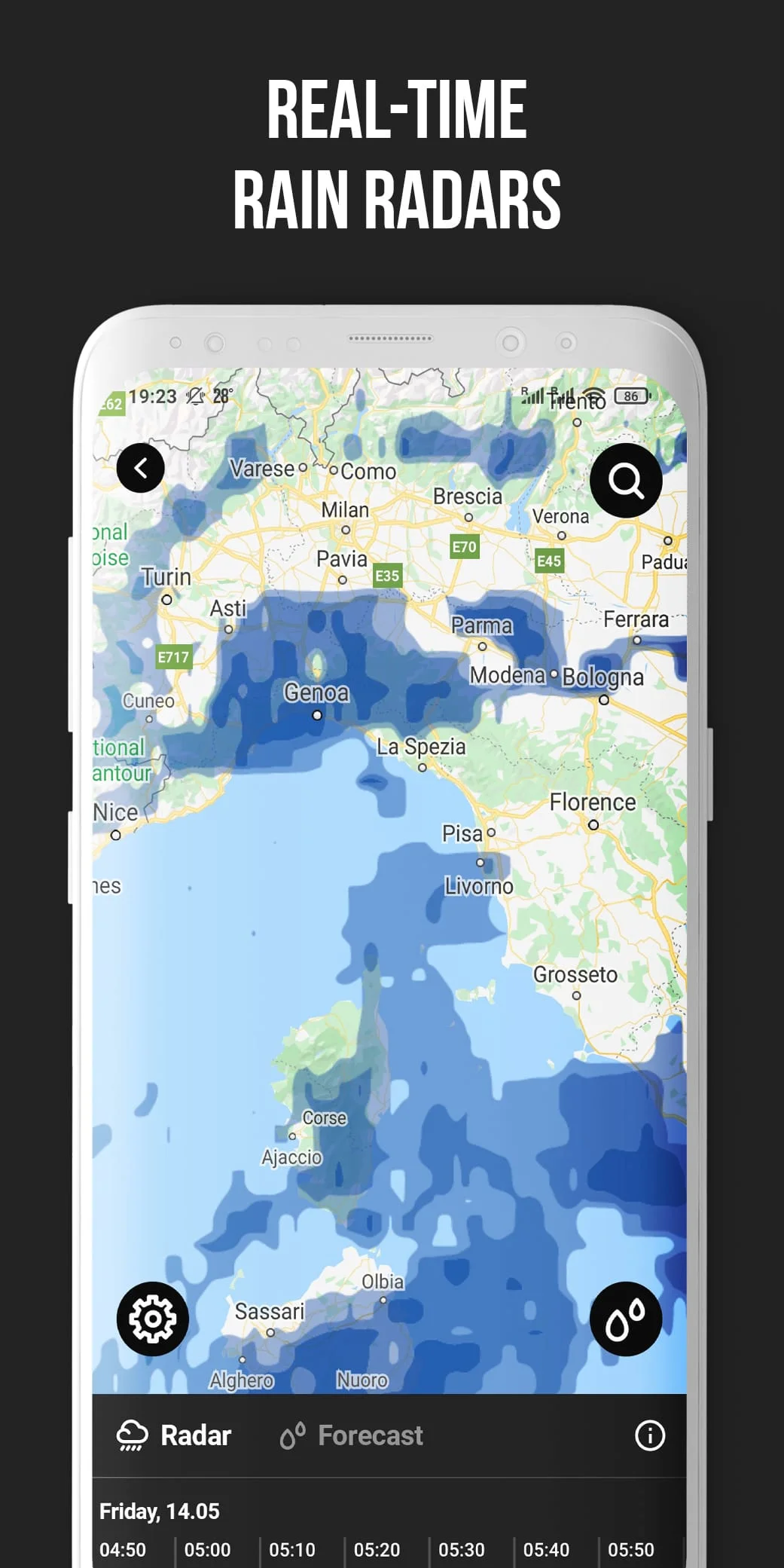 Weather, widget and radar Screenshot 2
