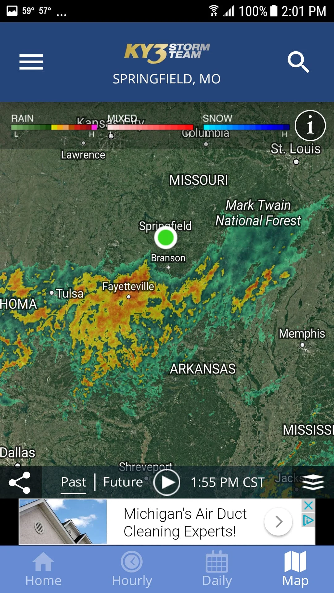 KY3 Weather Screenshot 4