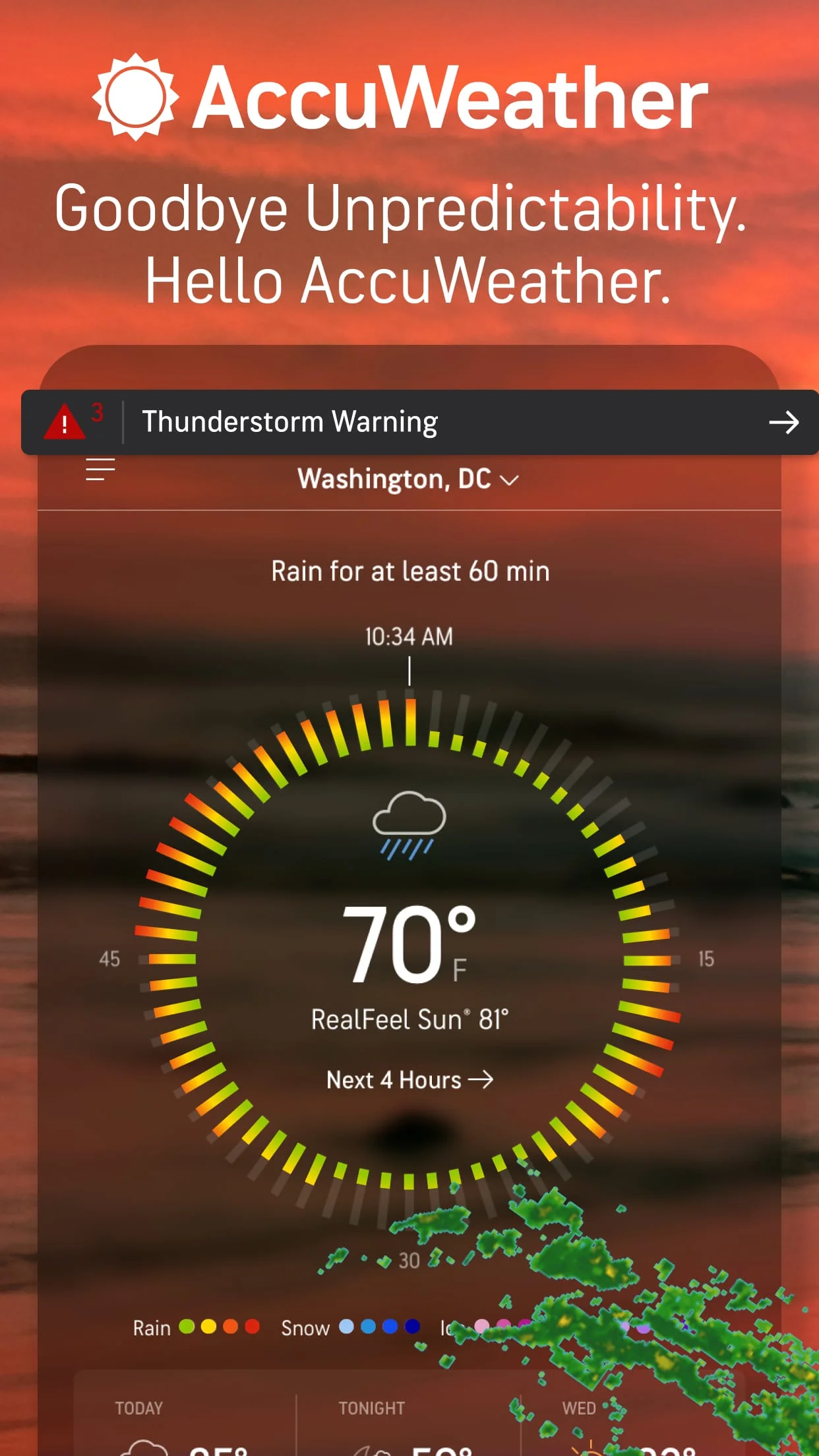 AccuWeather: Weather Radar Screenshot 1