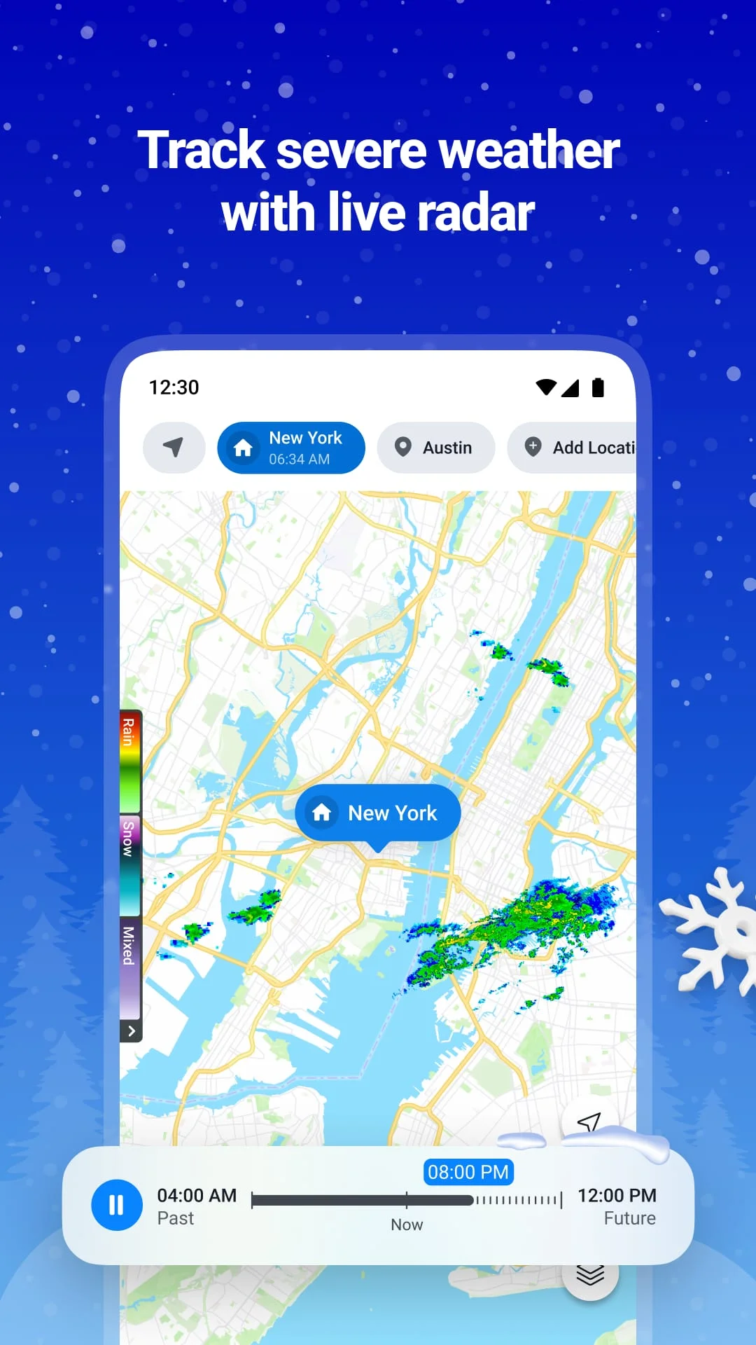 1Weather Forecasts & Radar Screenshot 3