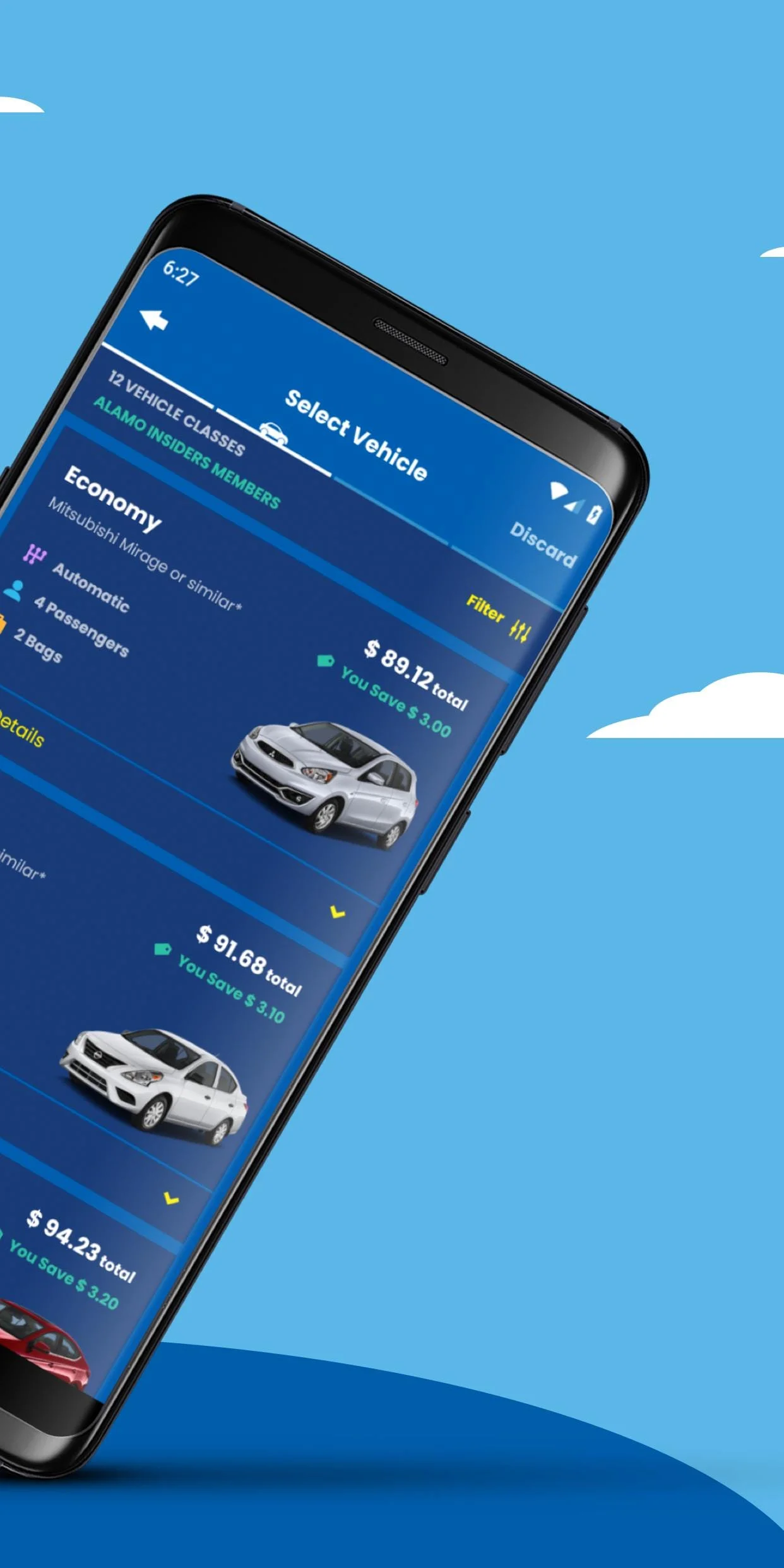 Alamo - Car Rental Screenshot 2
