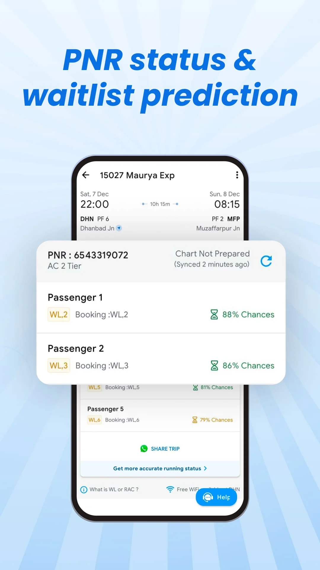 ixigo Trains: Ticket Booking Screenshot 3
