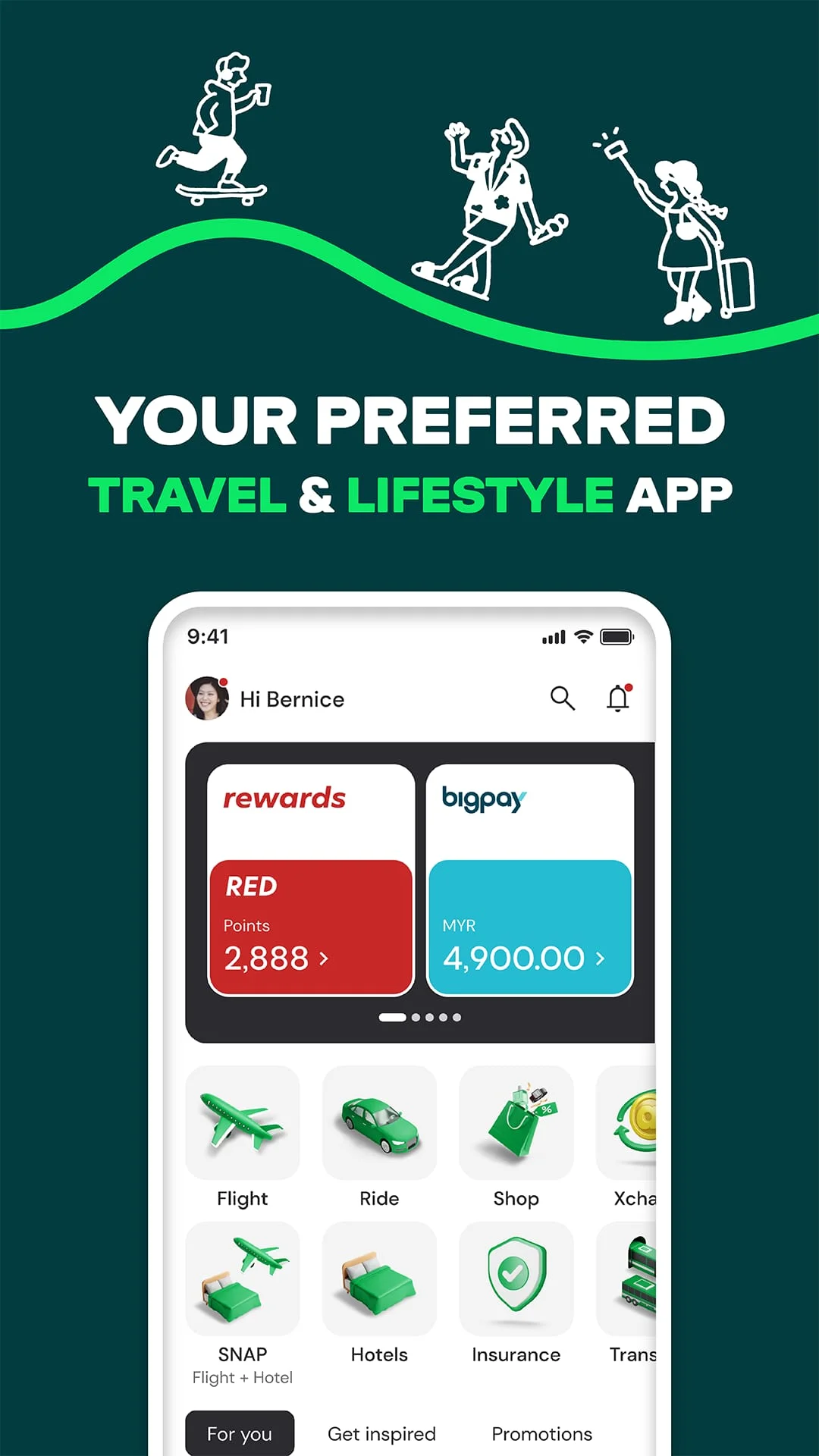 AirAsia MOVE: Flights & Hotels Screenshot 1