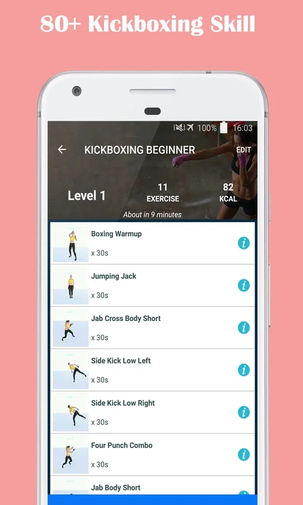 Female Kickboxing Self Defense Screenshot 3