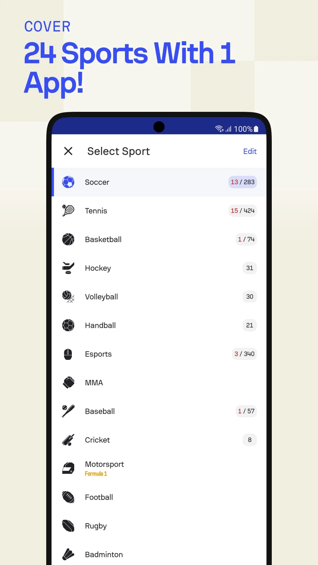 Sofascore - Live sports scores Screenshot 4