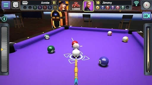 3D Pool Ball Screenshot 4