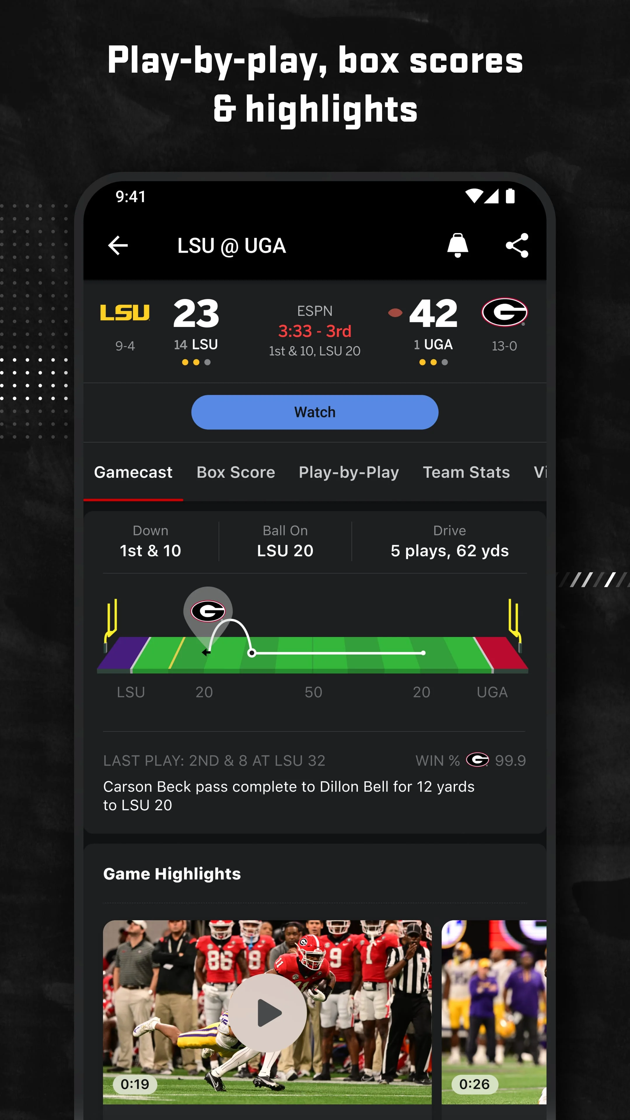 ESPN Screenshot 4