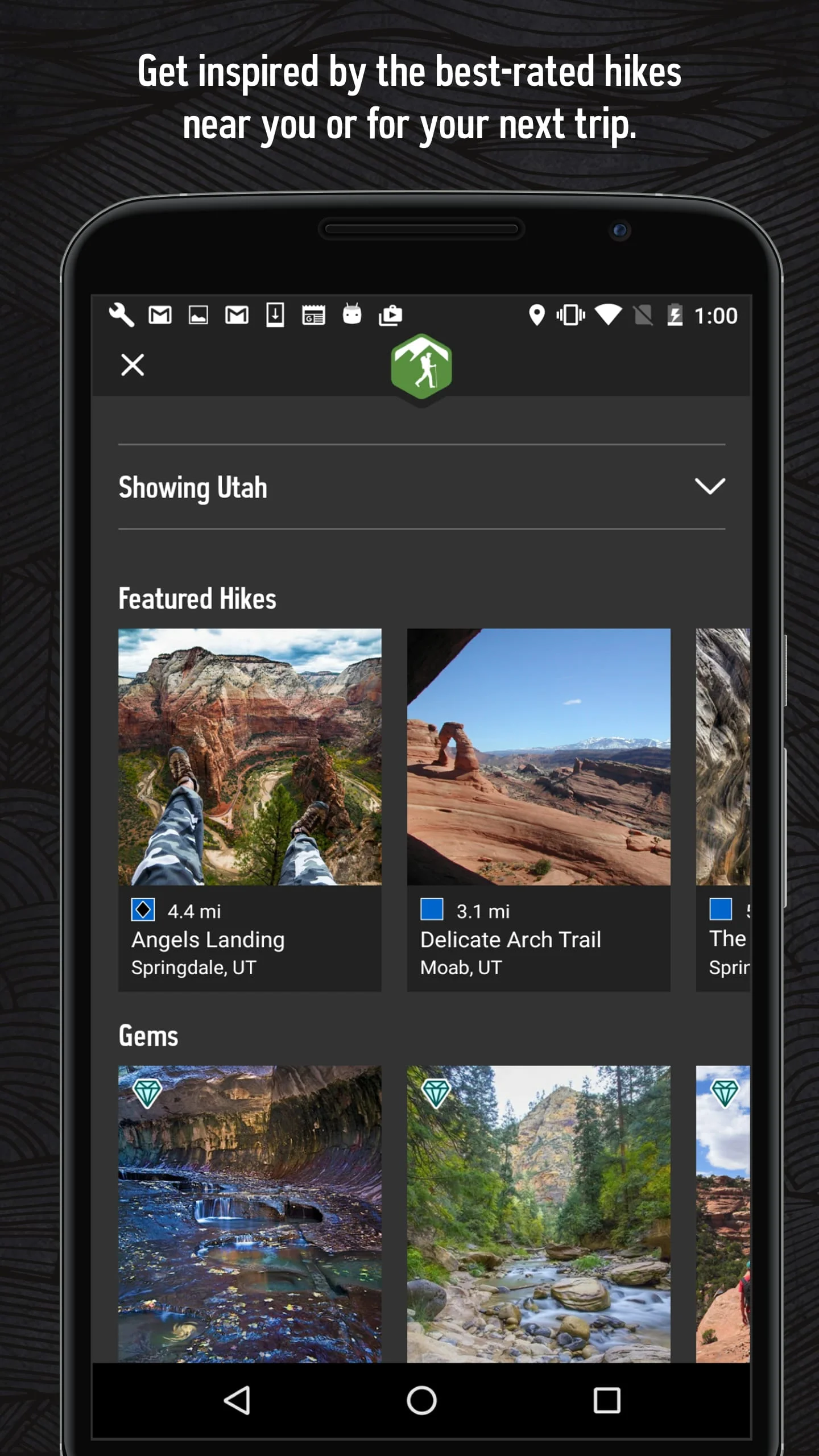 Hiking Project Screenshot 3
