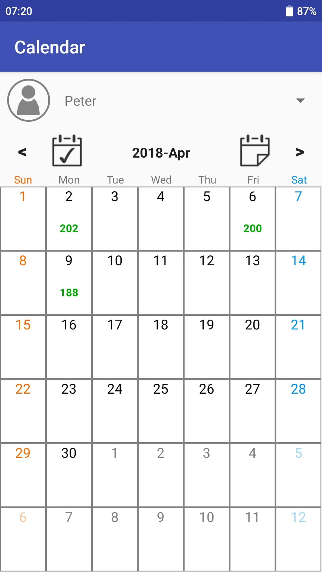 My Bowling Scoreboard Screenshot 2