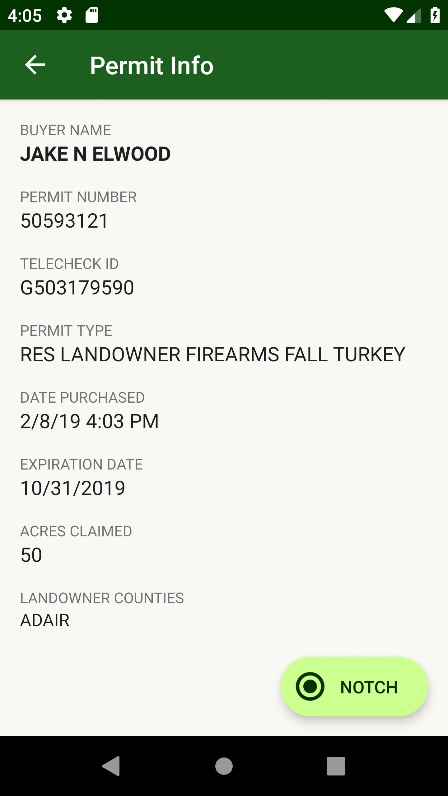 MO Hunting Screenshot 2